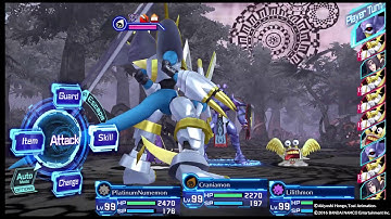 Digimon Story Cyber Sleuth - Imperialdramon PM boss battle (Hard Mode)