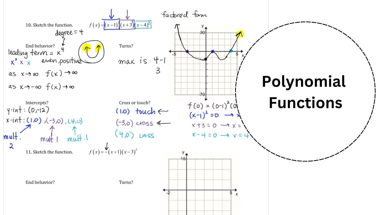 Polynomial Functions - YouTube