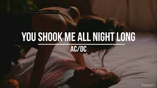 || AC/DC - You Shook Me All Night Long || (Sub. Español)