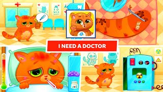 Bubbu - My Virtual Pet" Part 1 | Day In Hospital | Android Ios Gameplay @TalkingTom screenshot 4
