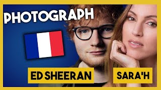 Ed Sheeran Photograph em Francês  Sara'h' cover LEGENDADO PORTUGUÊS TRADUÇÃO PAROLES