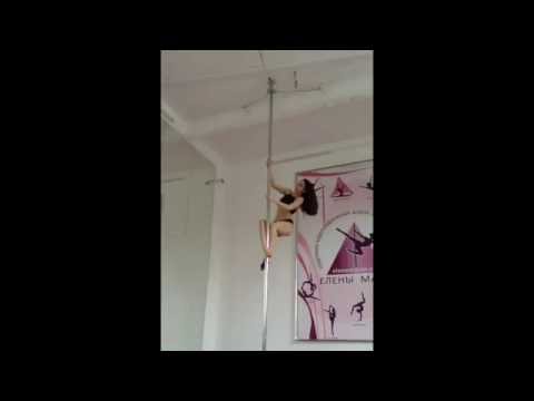 Angelina Gelios - pole dance (inverted rainbow marchenko)