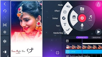 How To Make New Lyrics WhatsApp Status Video editing In Kinemaster Tutorial