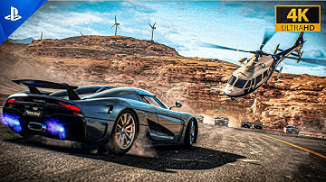Stealing The Koenigsegg Regera Car | (PS5) Gameplay [4K HDR] | NFS Payback