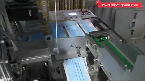 Servo Drived 3-Ply Non Woven Face Mask Making Machine