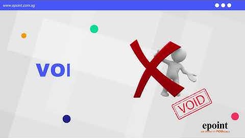 Epoint Systems - POS Tutorial 3 (Void)