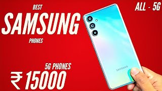 Top 4 best SAMSUNG 5g Phone Under 15000 in july 2023 | PHONE UNDER 15000