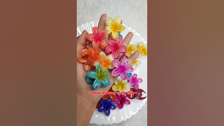 Small flower claw clip /whatapp for order 7805084110/#claw #clutcher  #koreanhairaccessories #song