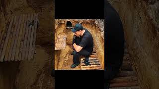 Building a Secret Underground Shelter from Scratch | Raw Primitive Survival Project