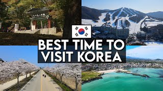 Best Time to Visit South Korea 🇰🇷 Where to Go in Fall, Winter, Spring, and Summer