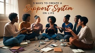 5 ways of creating a support system when there is none