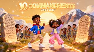 10 Commandments (God’s Way!)| Happy Kids Worship Song