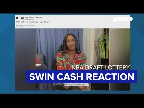 Swin Cash steals the show at NBA Draft Lottery with meme-worthy reaction