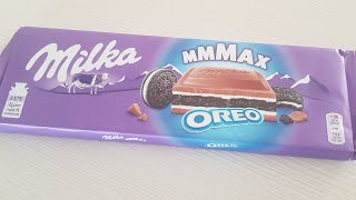 Milka Mmmax Oreo Big Table Chocolate Unboxing 300G 2021