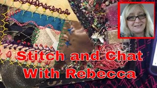 Chatting And Stitching On My Whackadoodle Crazy Quilt Danceswithpitbulls 