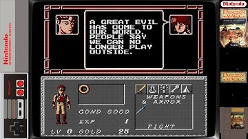 Dungeon Magic: Sword of the Elements (NES) - Part 1