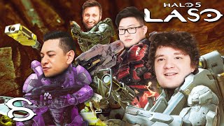 The LASO Lads Are Back!  Let's Play Halo 5 LASO (#8)