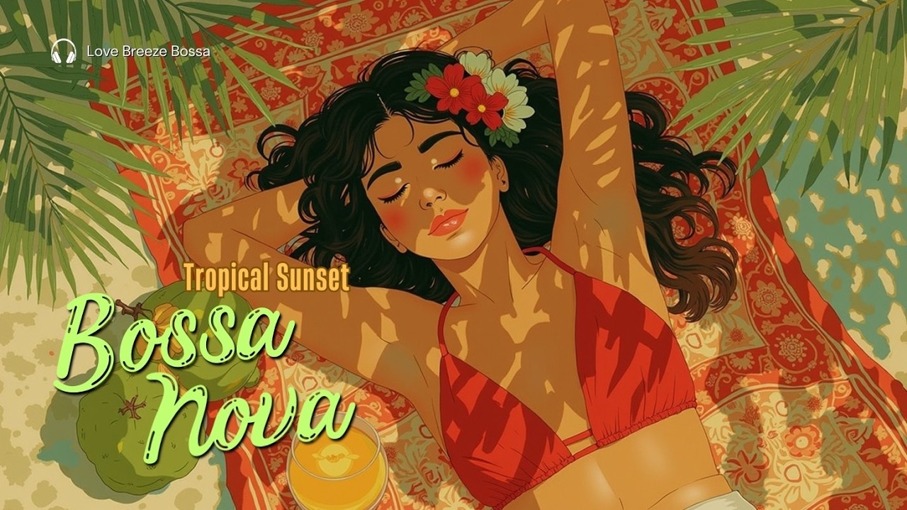 Smooth Jazz & Bossa Cafe ~ Бразильская босса-нова для отдыха в закате