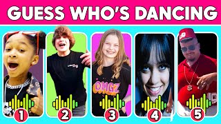 Guess Who Is Dancing:wednesday dance ,Youtubers Dance, Salish matter, laylay...