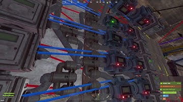 Insanely Complicated Auto Crafter 16 item Auto Crafter #rust #rustclips #rustcommunity