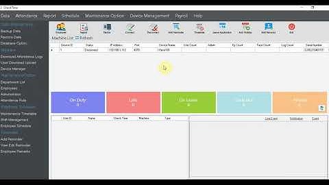 Upload User info to Biometric machine Using Wifi/Lan With Check Time  Software