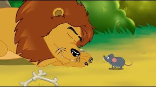 Le Lion et Le Rat   6 Fables de La Fontaine | Dessin Animés | Poésie | Avec Les P'tits z'Amis