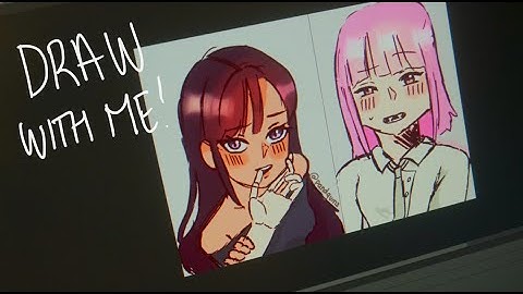 Draw with me ♡ Original Characters [OC] (clip studio paint) ⊱  ۫ ׅ ✧