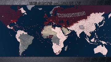 What if EVERY NATION went a RANDOM FOCUS? | Hearts of Iron 4 Timelapse