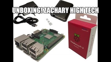 Unboxing Raspberry Pi 3 B+