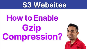 Enabling gzip compression on S3 websites | AWS | S3 | CloudFront