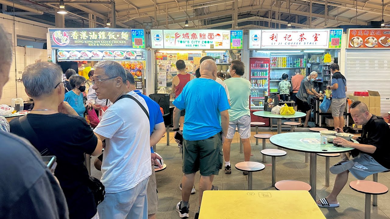 Famous Food At Ghim Moh Market Famous Food At Ghim Moh Market