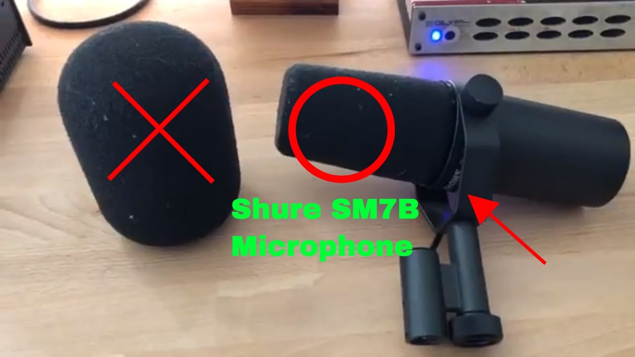 How To Use Sm7b Microphone Review Youtube