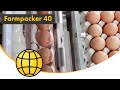 Farmpacker 40 - The best farmpacker machine for eggs - The well known SANOVO quality 40 cases/hour