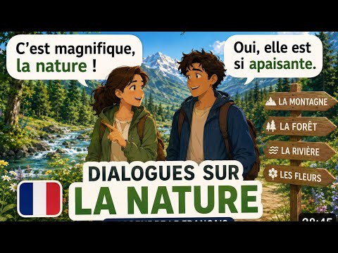 Learn French | Dialogues about Nature, the Mountains, and the Sea