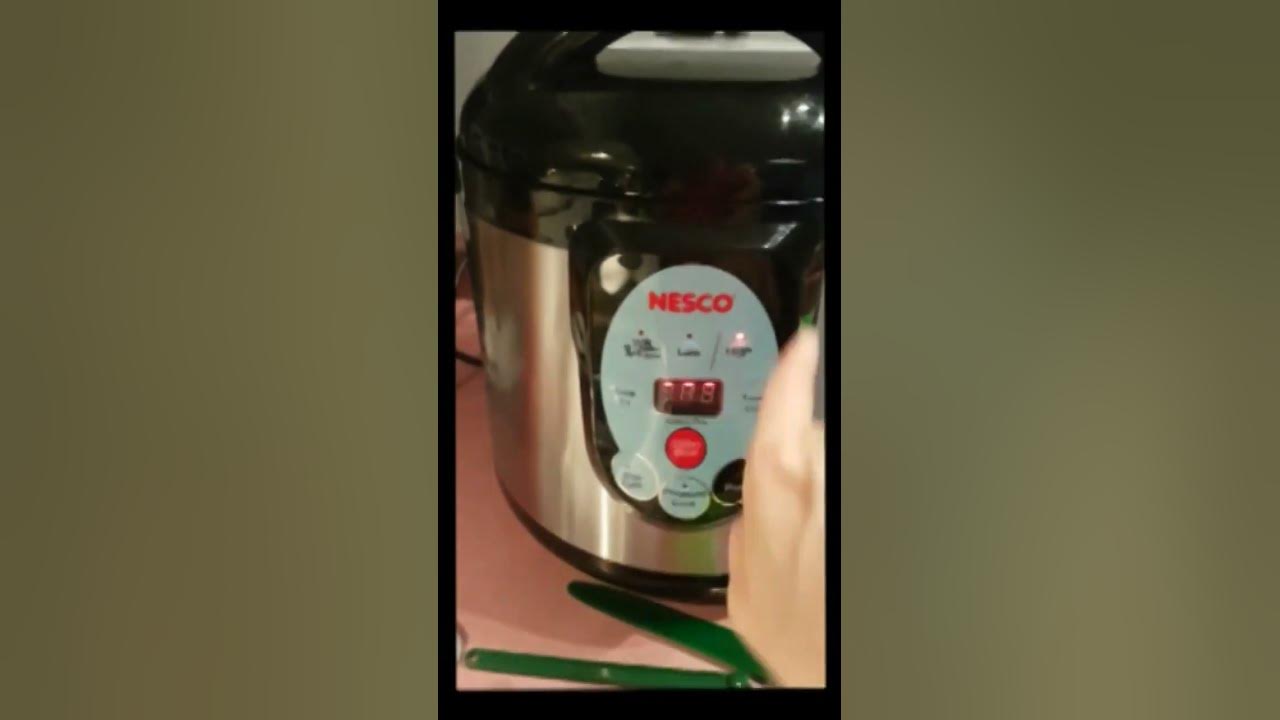 NESCO NPC-9 Smart Electric Pressure Cooker and Canner User Guide