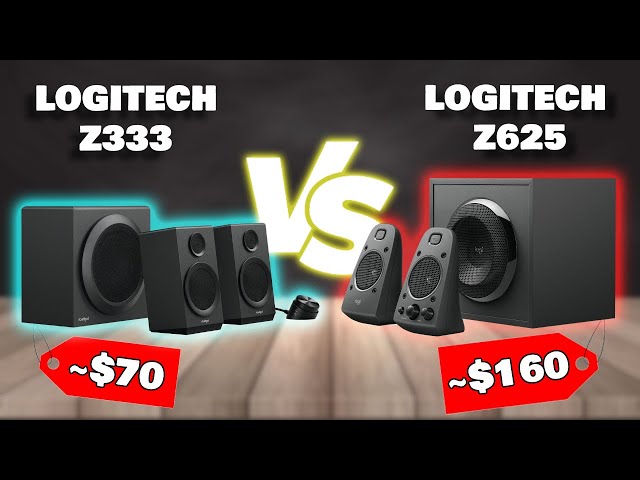 Logitech Z333 vs Logitech Z625 Sound Test