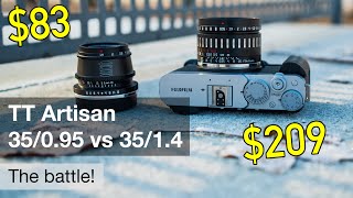 Budget 35mm APS-C lens battle: TT Artisan 35/0.95 vs. 35/1.4