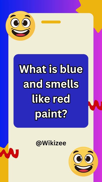 what-is-blue-and-smells-like-red-paint-youtube