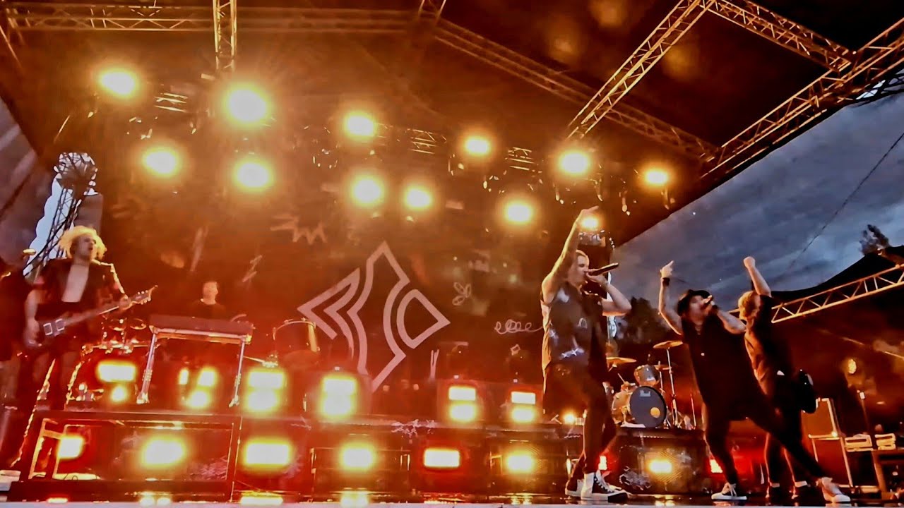 Blind Channel - Dark Side @ Kajaani Fest Lammen Loiskeet 2022, Finland