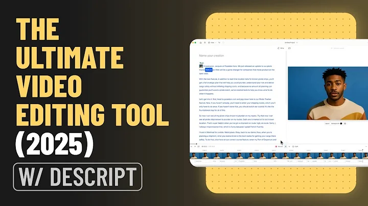 Introducing Descript: The Ultimate Video Tool That's Changing Everything