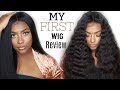 MyFirstWigReview| Full Wig Install:Styling, BabyHairs, MeltDown, GlueMethod