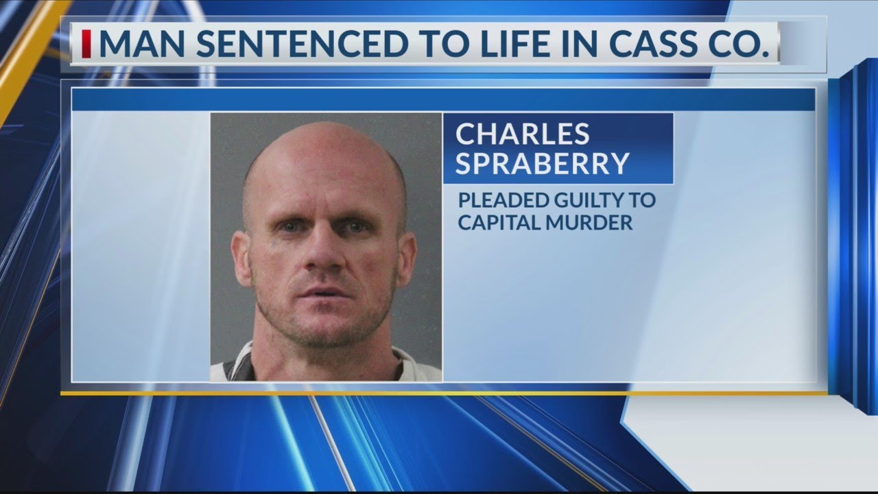 Man sentenced to life in prison for capital murder in Cass County - YouTube