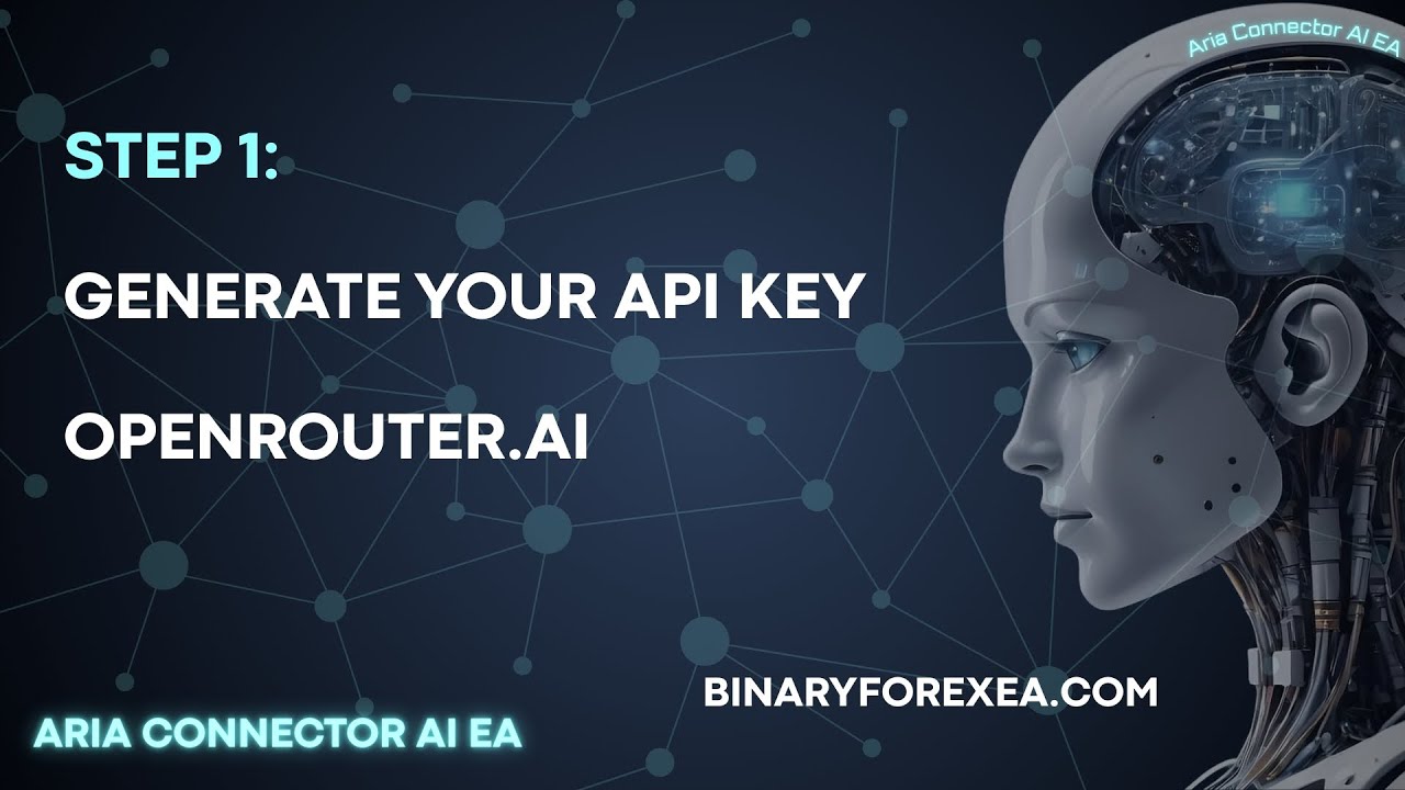 Aria Connector AI EA – Step 1: Generate your API Key - YouTube
