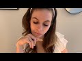 Asmr personal tutor gives you a lesson on writing personal attention