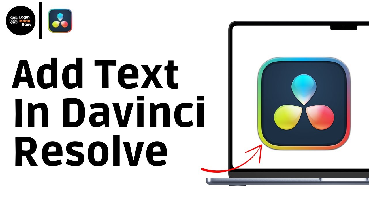 How To Add Text In Davinci Resolve - Full Guide - YouTube