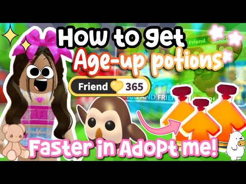 How To AGE UP Pets FASTER In Adopt Me 😱 