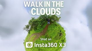 Pabe Velhe Ghat Monsoon Journey In 360 Insta360 X3 Fog Trails, Waterfalls Temple Vibes Vshooter