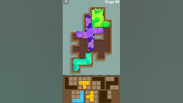 Puzzle Cats - Gameplay Walkthrough (iOS & Android) Stage 88 #games #funny #shorts