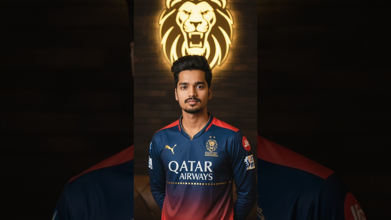 RCB Jersey Gemini Ai Photo Editing | Trending Instagram Gemini Photo Editing|Gemini Ai Photo Editing