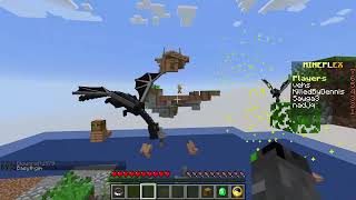 Playing the mixed arcade on the minecraft server mineplex